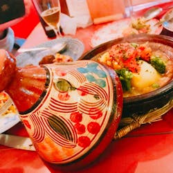 キッチハイク@モロッコ タジンや さんの 【開催決定✨】モロッコ料理「モロッコ タジンや」で好きな料理を頼もう(¥2,000 ~ ¥2,999)