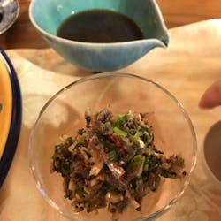 mikimama さんの 「ゆず胡椒」を作って愛媛の郷土料理「鯛そうめん」を食してみよう🎶の会