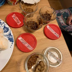 Mari さんの 【味噌仕込まナイト(麦味噌の夜)＠清澄白河】夜の味噌作りワークショップ＋おにぎり＆お味噌汁付き