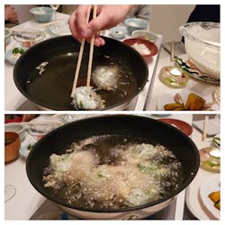 MOMO’S キッチン さんの 揚げたての天ぷらをみんなで食べよう♬　みん食のつづき@葛西